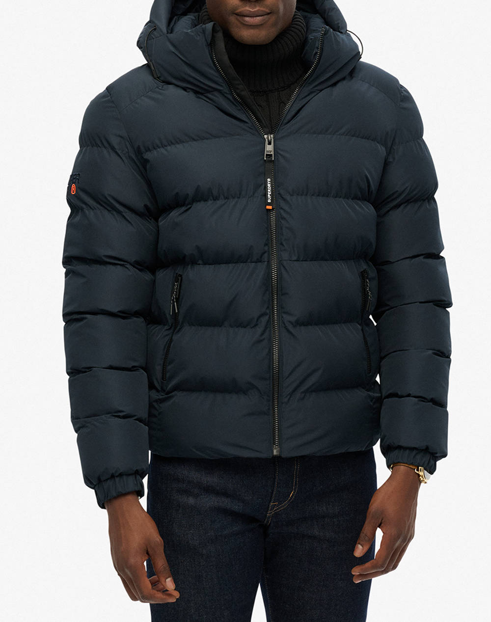 SUPERDRY D1 SDSW HOODED SPORTS PUFFER JACKET МЪЖКО ЯКЕ