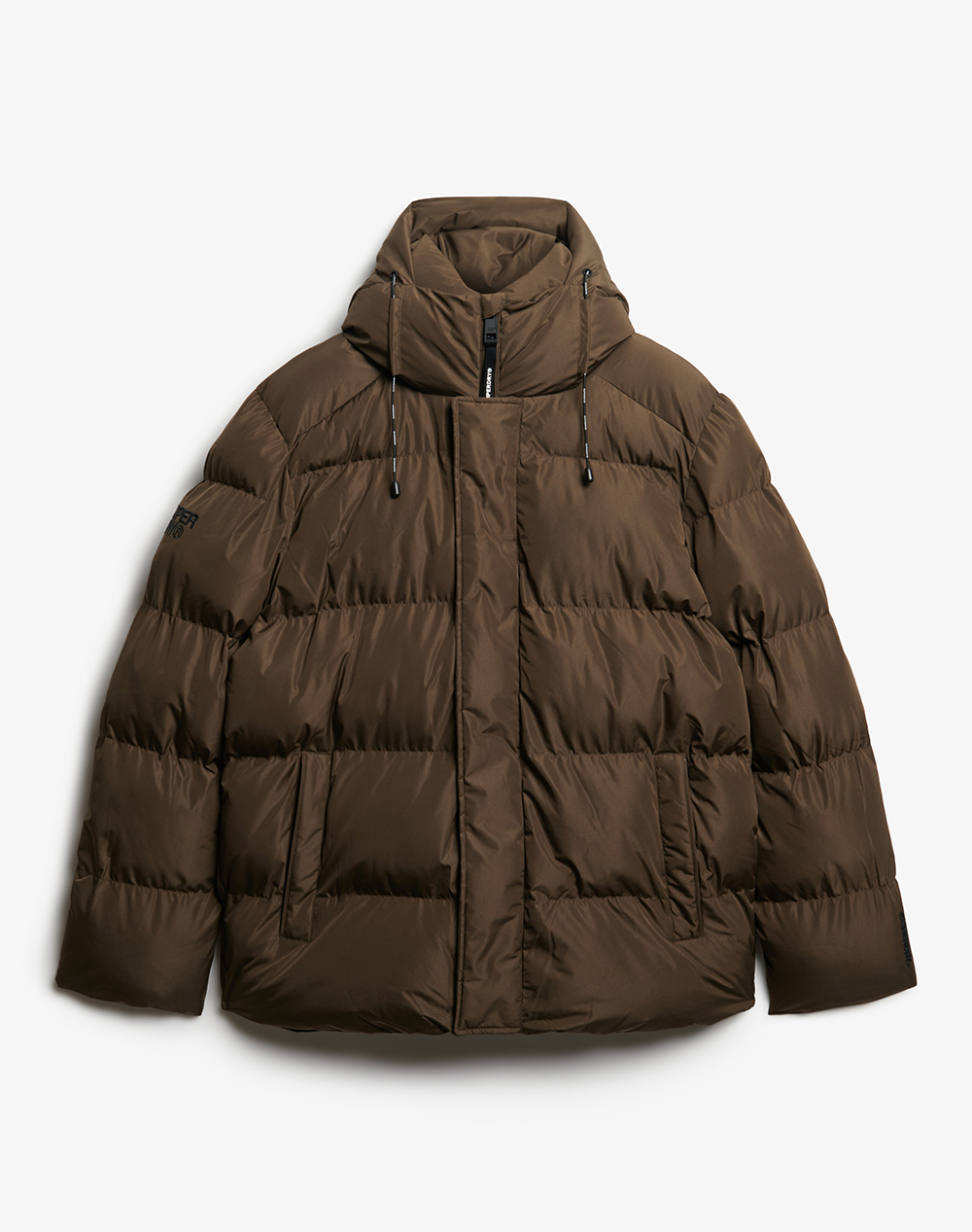 SUPERDRY D2 SDSW HOODED 5 BAFFLE SPORTS PUFFER МЪЖКО ЯКЕ