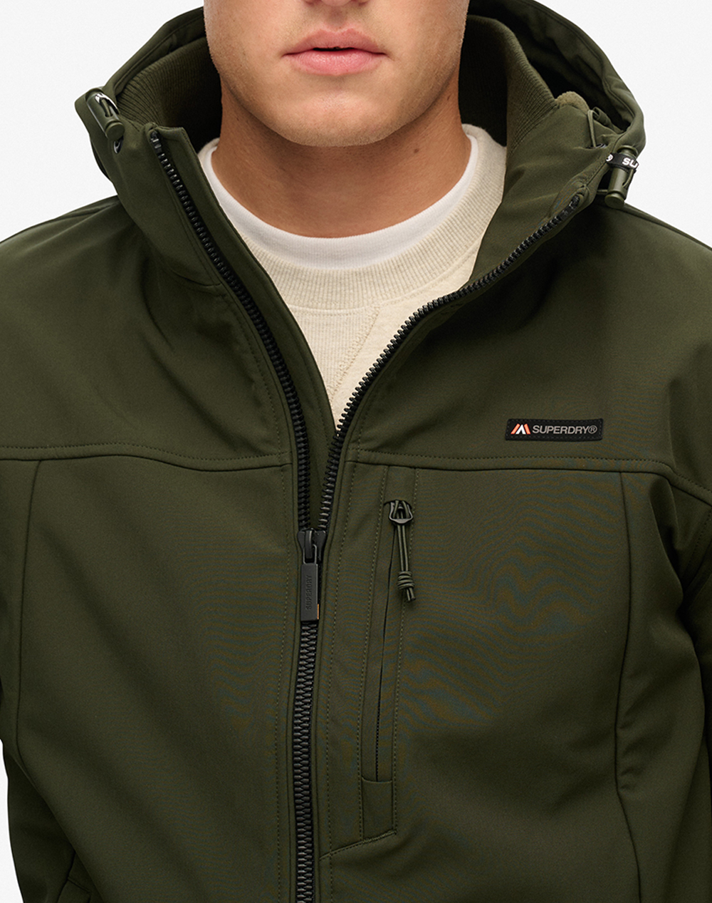 SUPERDRY D1 SDSW HOODED SOFT SHELL TREKKER JKT МЪЖКО ЯКЕ