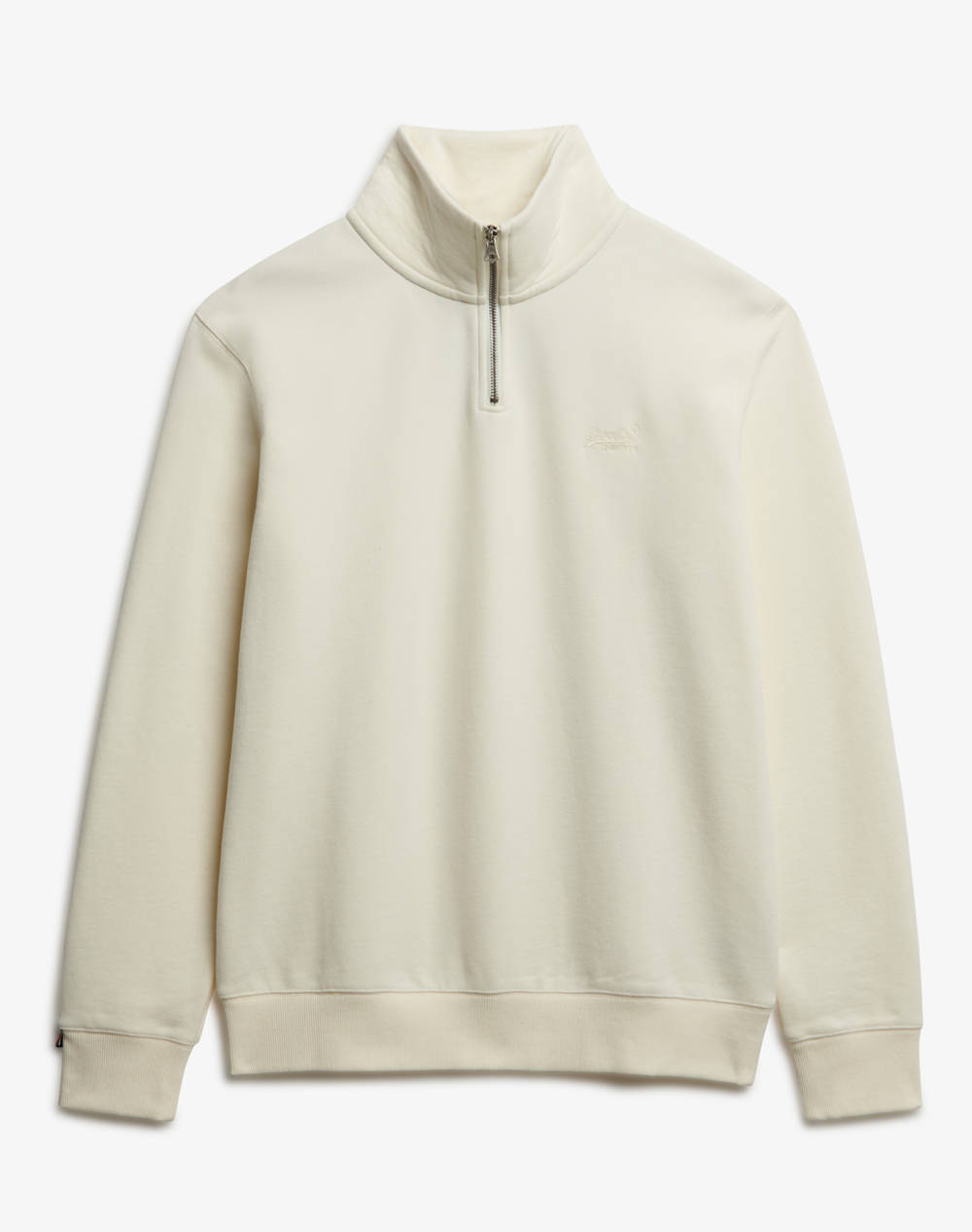 SUPERDRY D1 OVIN ESSENTIAL LOGO HENLEY MENS SWEATSHIRT