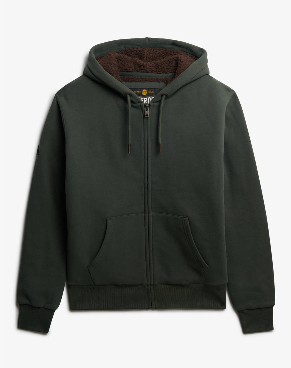 SUPERDRY D1 BORG LINED ZIPHOOD MENS SWEATSHIRT