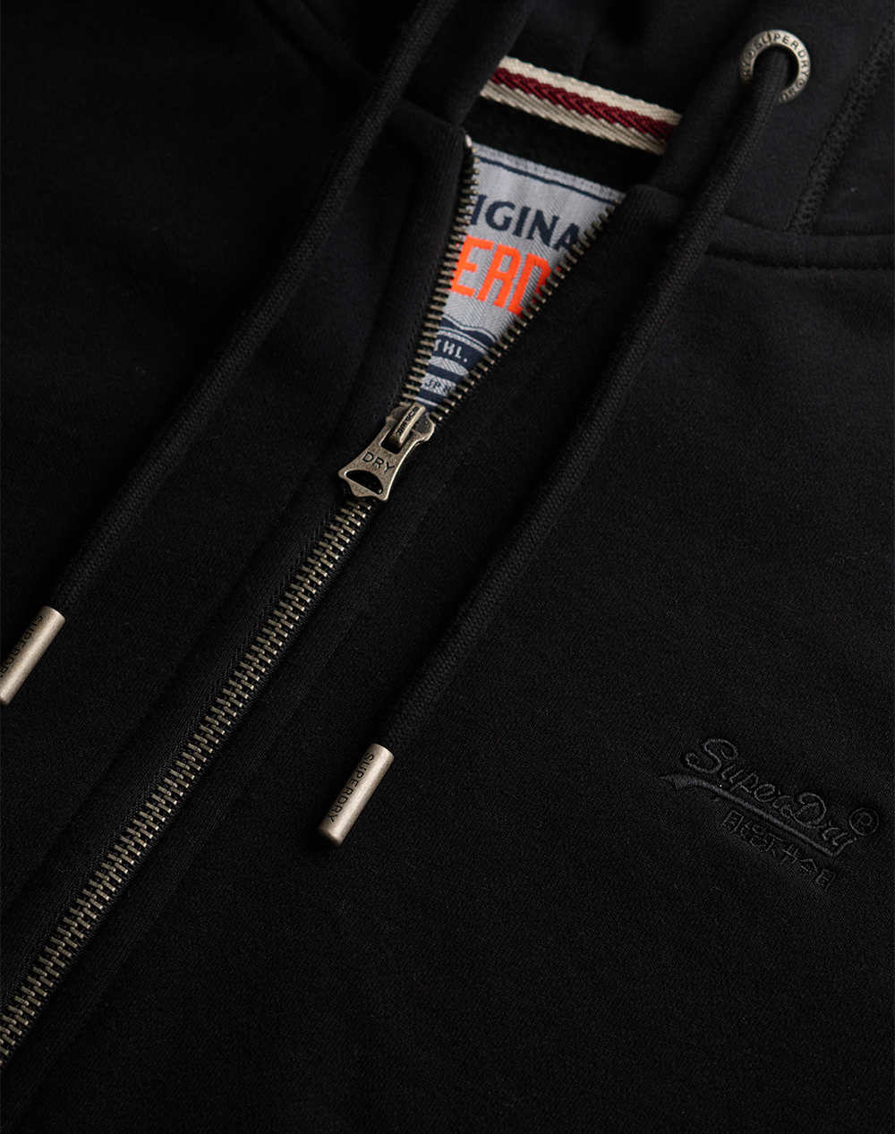 SUPERDRY D1 OVIN ESSENTIAL LOGO ZIP HOODIE HB MENS SWEATSHIRT