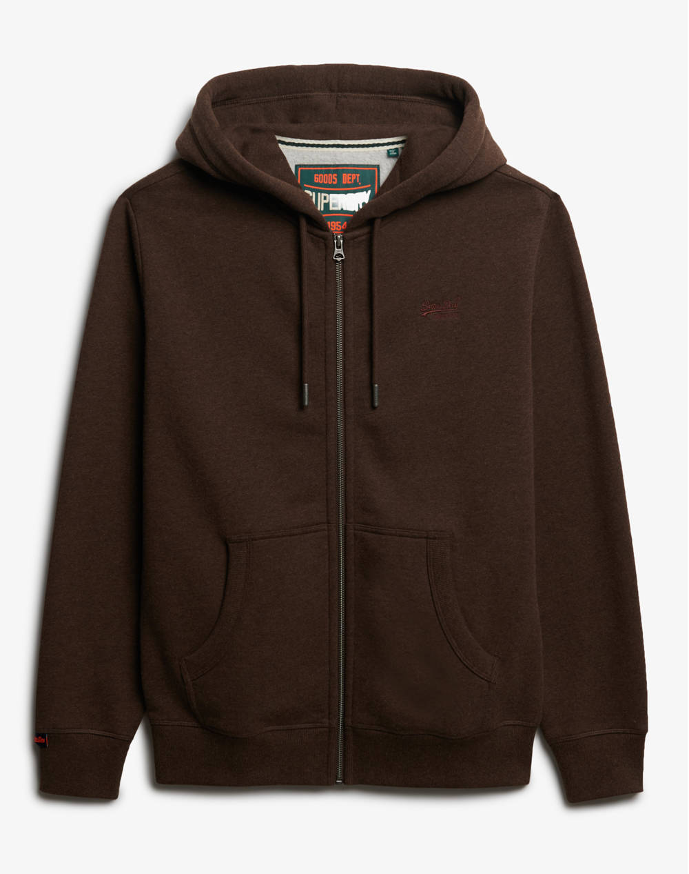 SUPERDRY D1 OVIN ESSENTIAL LOGO ZIP HOODIE HB MENS SWEATSHIRT