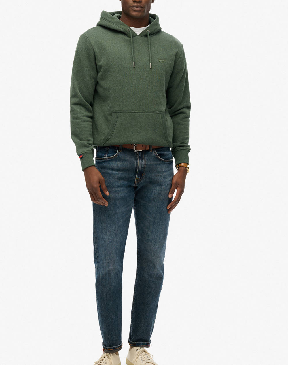 SUPERDRY D1 OVIN ESSENTIAL LOGO HOODIE HB MENS SWEATSHIRT