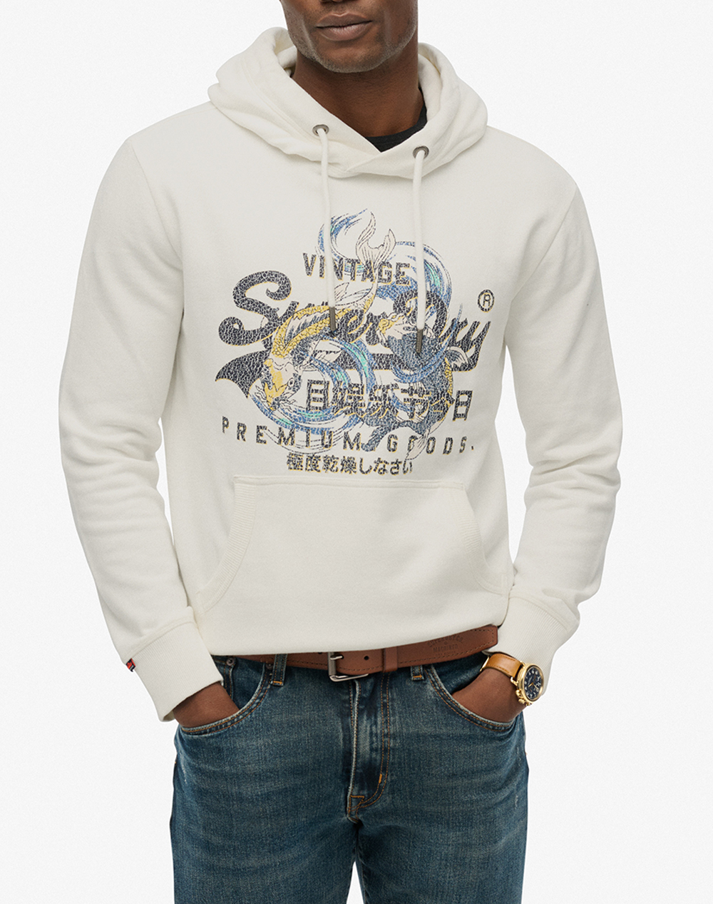 SUPERDRY D1 OVIN VL TOKYO RELAXED HOOD МЪЖКИ СУИТШЪРТ