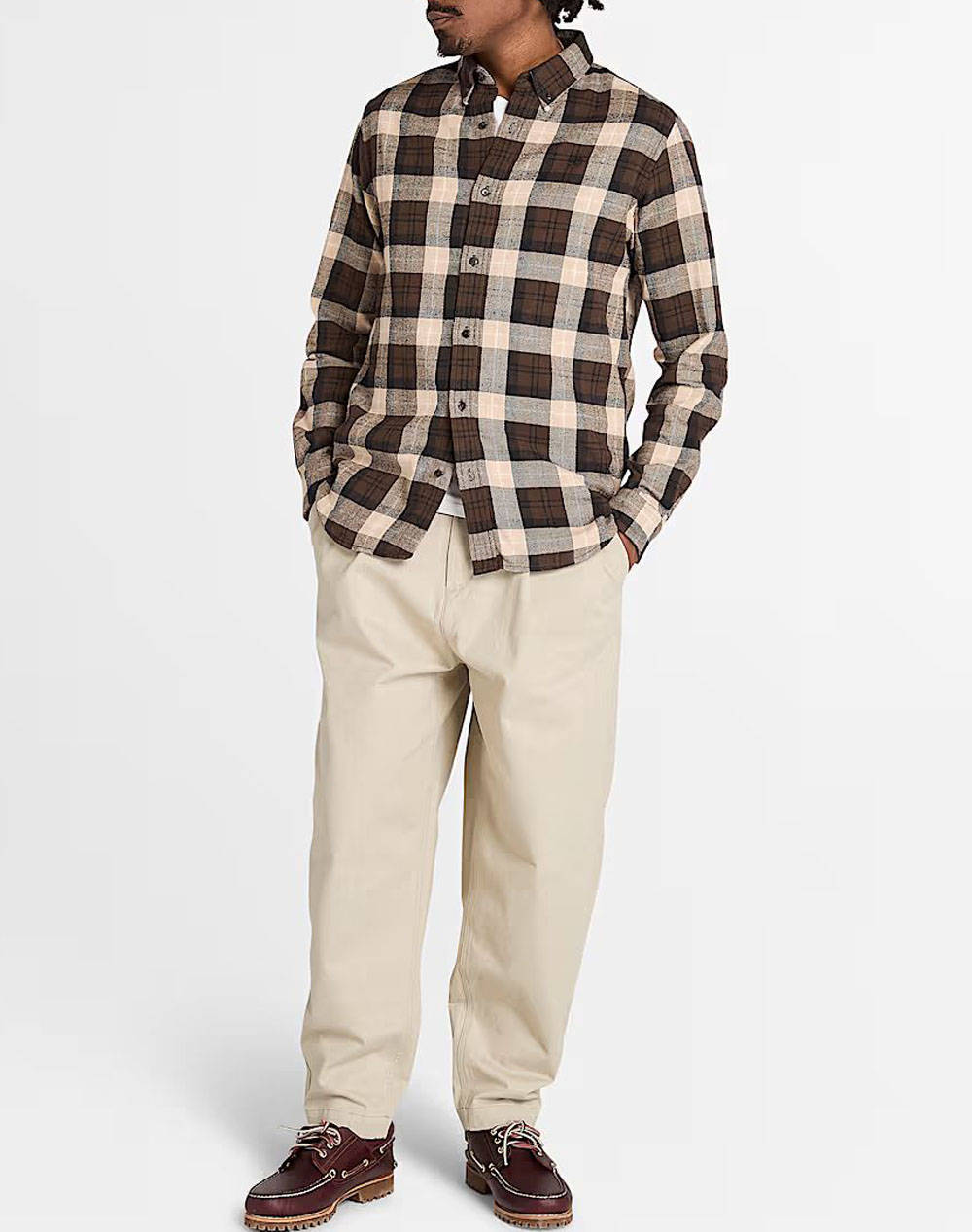 TIMBERLAND Midweight Flannel Check Shirt