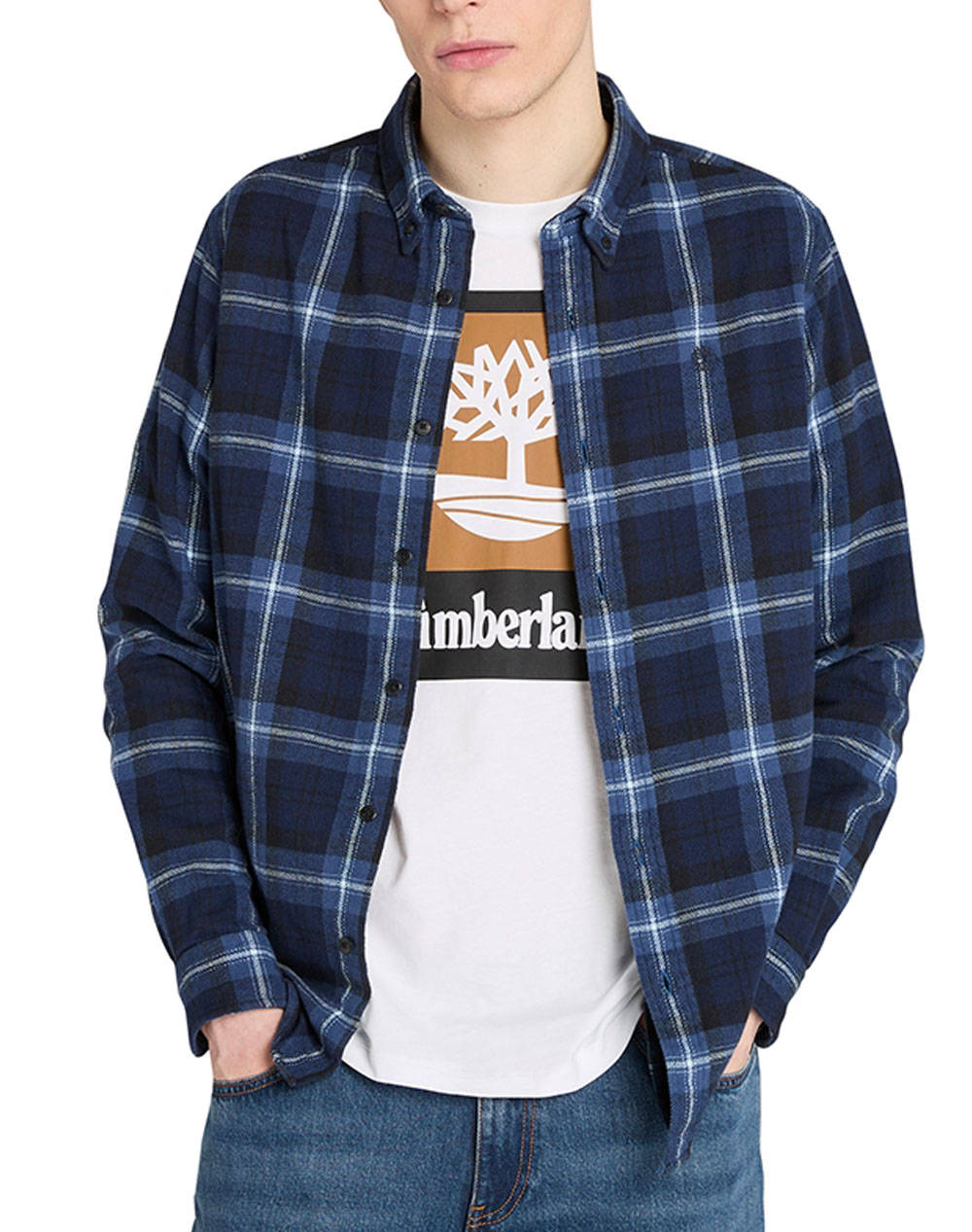 TIMBERLAND Midweight Flannel Check Shirt