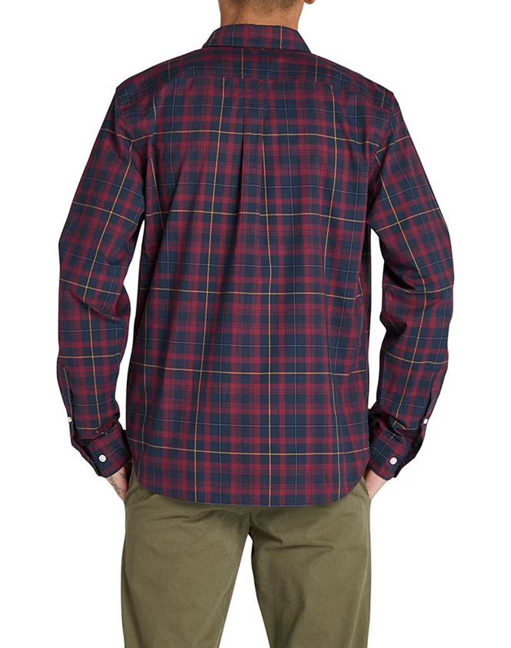TIMBERLAND Stretch Poplin Check Shirt