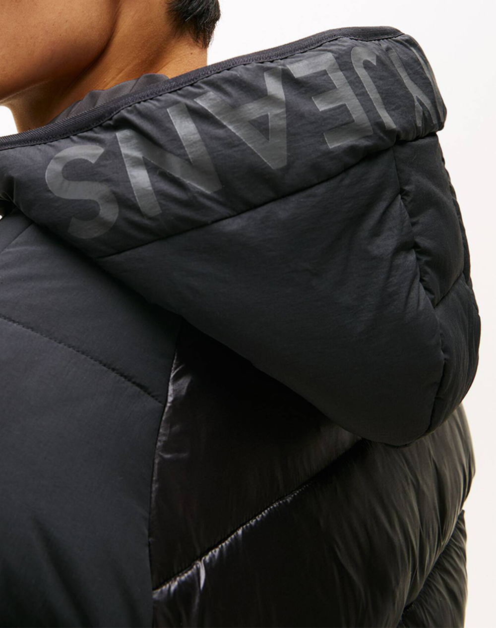 TOMMY JEANS TJM HOODED GLOSS MATT PUFFER EXT