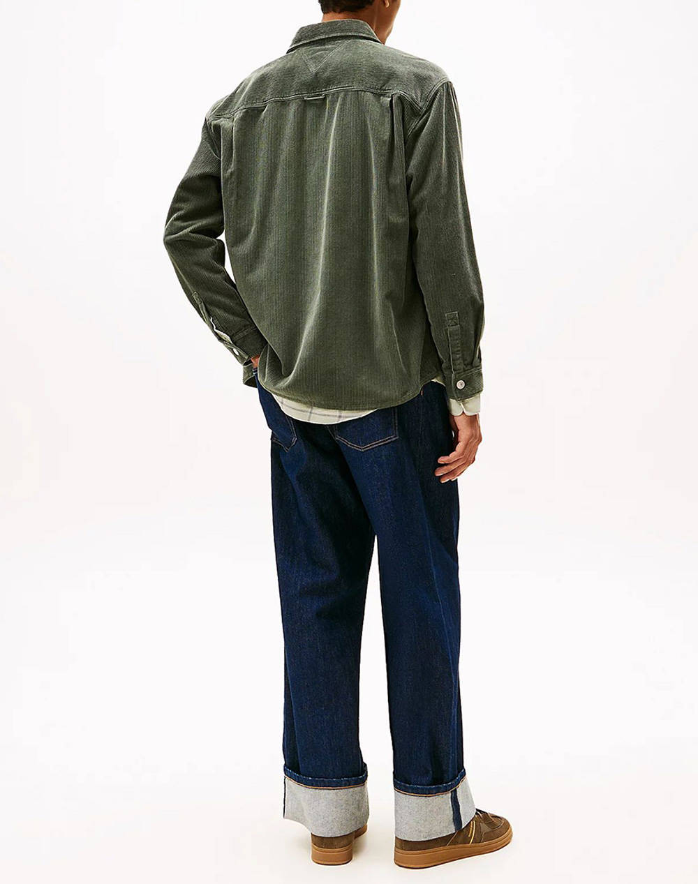 TOMMY JEANS TJM RLX WASHED CORD SHIRT EXT