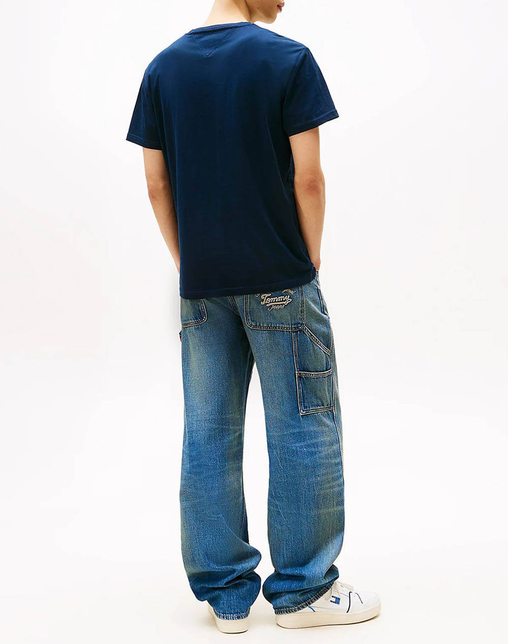 TOMMY JEANS TJM REG TOMMY DNA FLAG TEE EXT