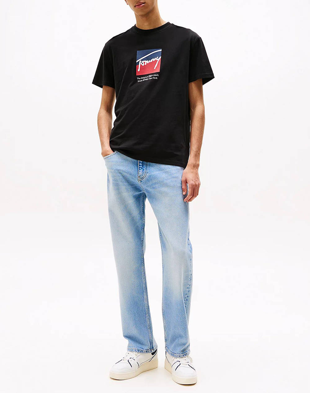 TOMMY JEANS TJM REG RWB DNA TEE