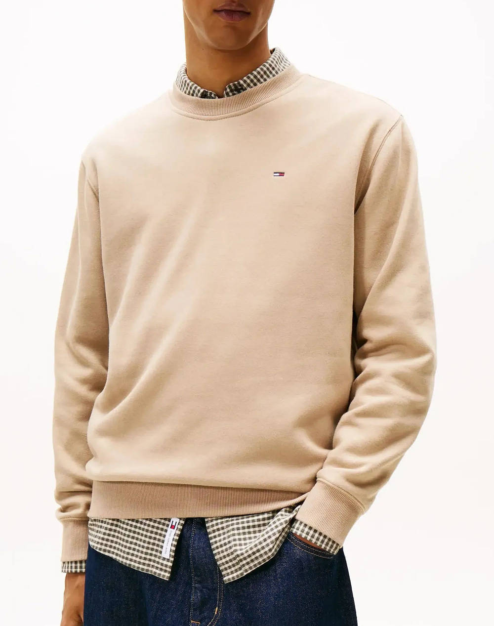 TOMMY JEANS TJM REG S FLAG CREW