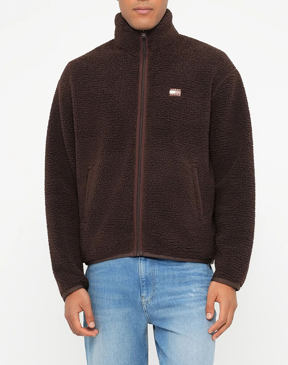 TOMMY JEANS TJM RLX BADGE FZ TEDDY