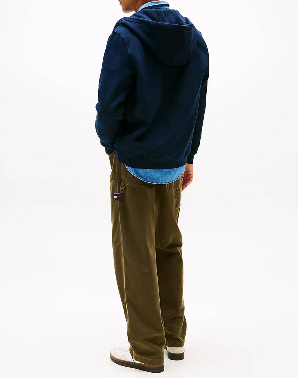 TOMMY JEANS TJM REG S FLAG ZIP THRU