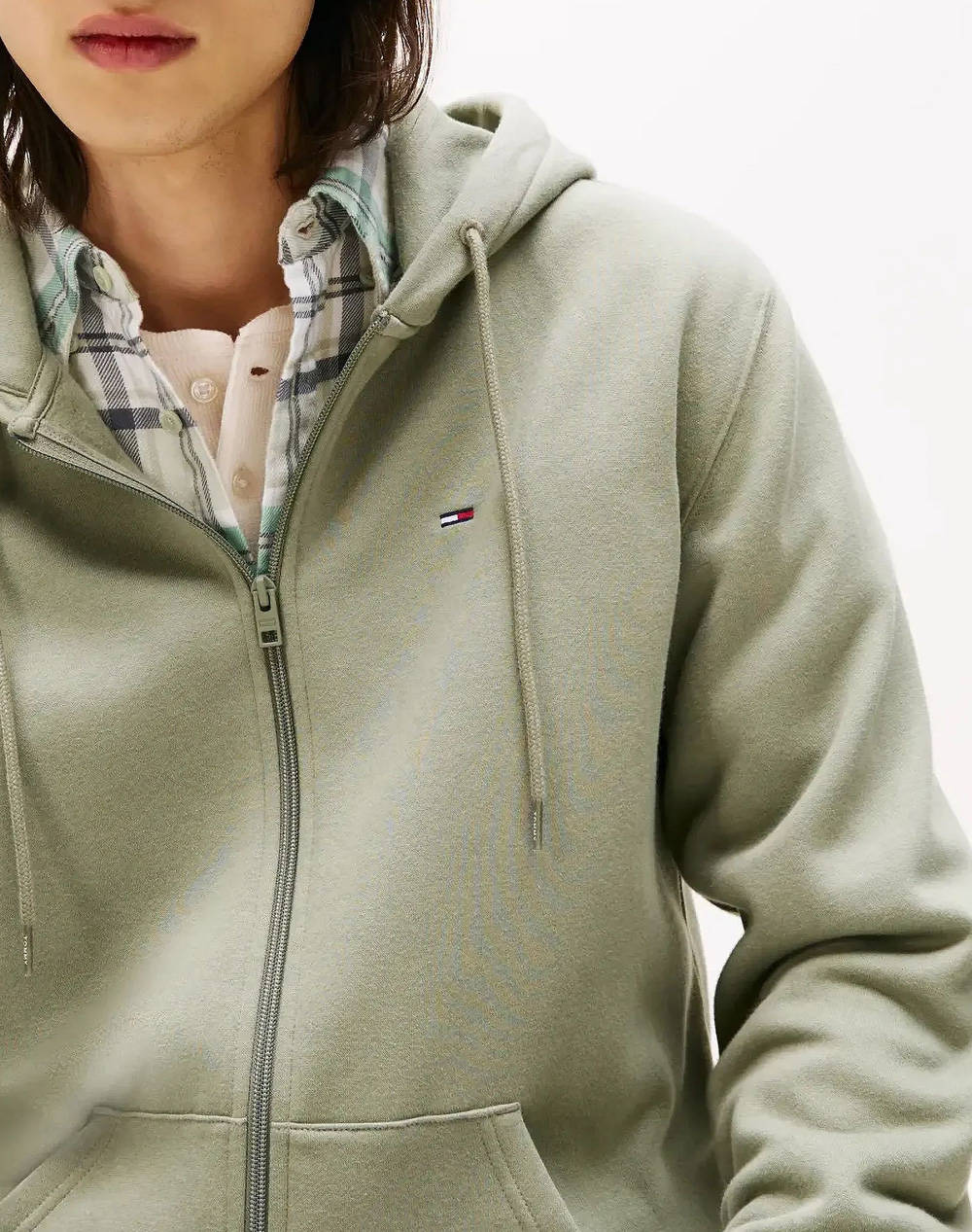 TOMMY JEANS TJM REG S FLAG ZIP THRU