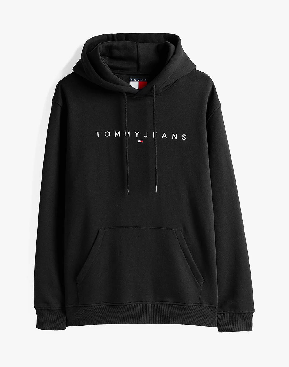 TOMMY JEANS TJM REG LINEAR LOGO HOODIE EXT