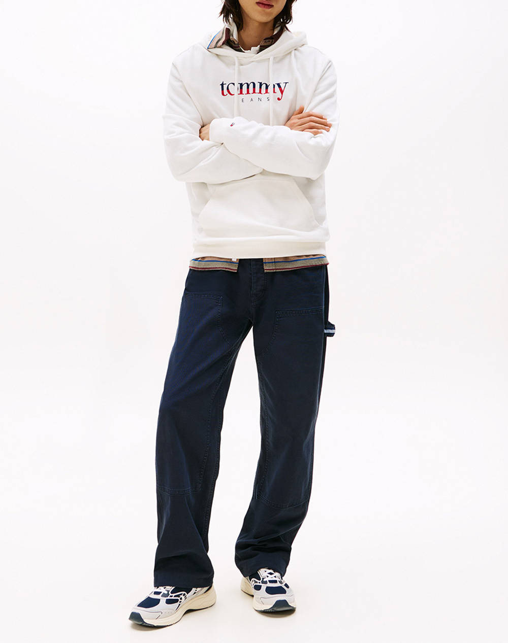 TOMMY JEANS TJM REG DNA HOODIE EXT
