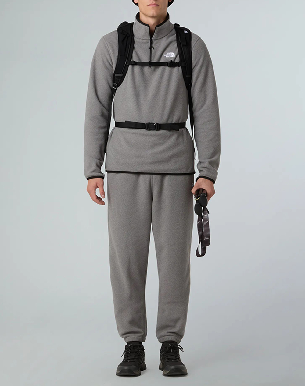 THE NORTH FACE M GLCR FLC 1/4 ZIP JKT