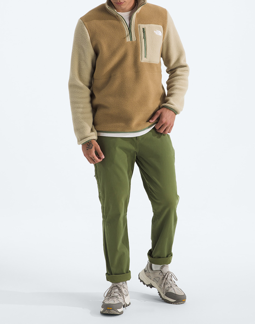 THE NORTH FACE M YUMIORI 1/4 ZIP