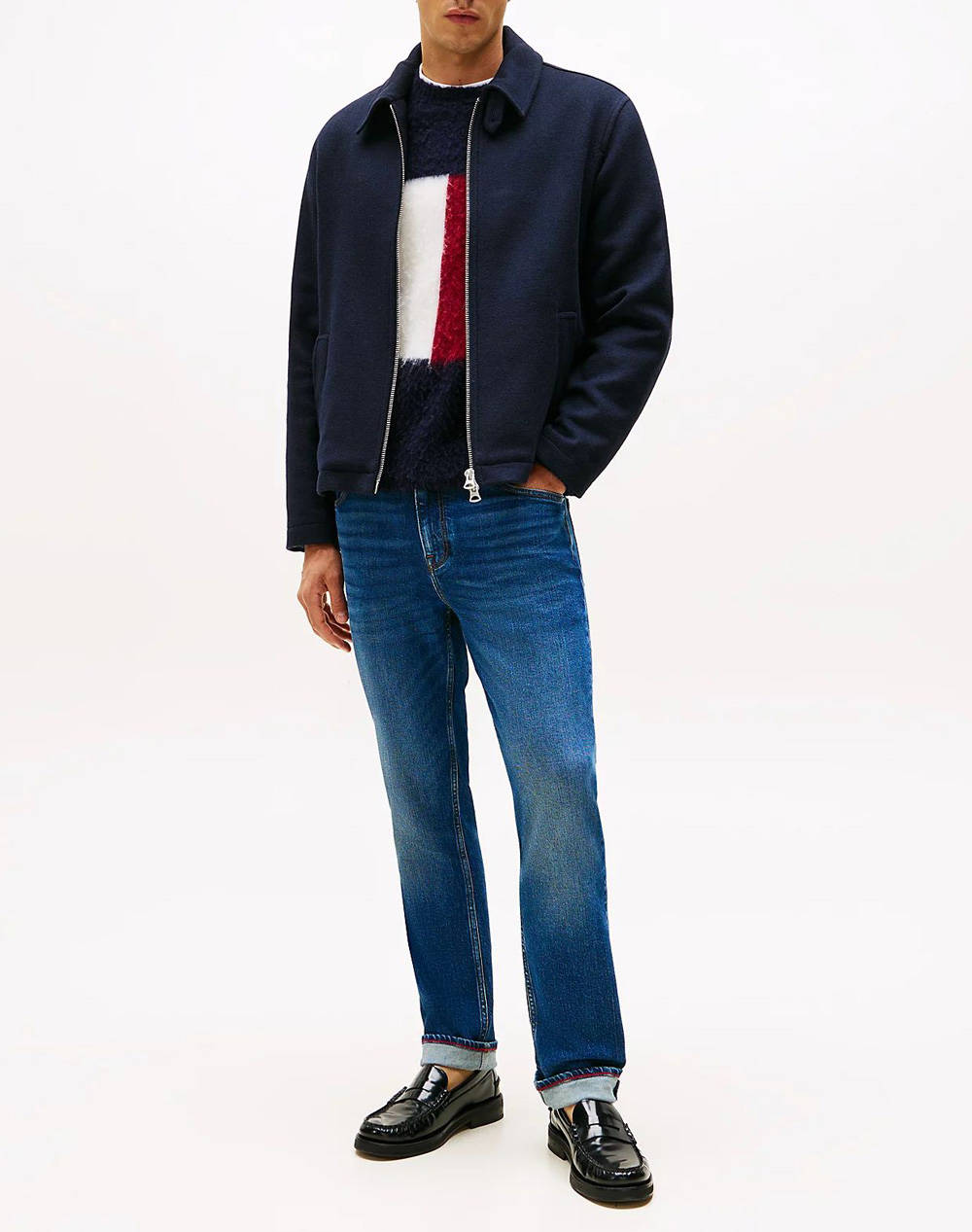 TOMMY HILFIGER STRAIGHT DENTON STR JAMES BLUE