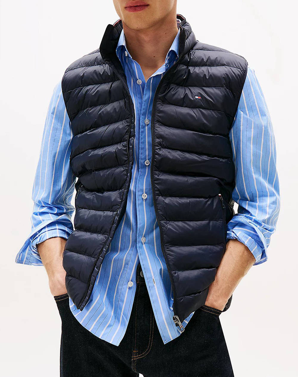 TOMMY HILFIGER CORE PACKABLE RECYCLED VEST