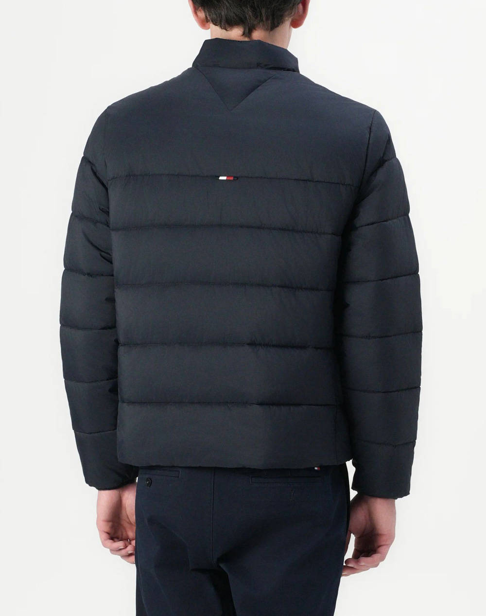 TOMMY HILFIGER MID WEIGHT STAND COLLAR JKT