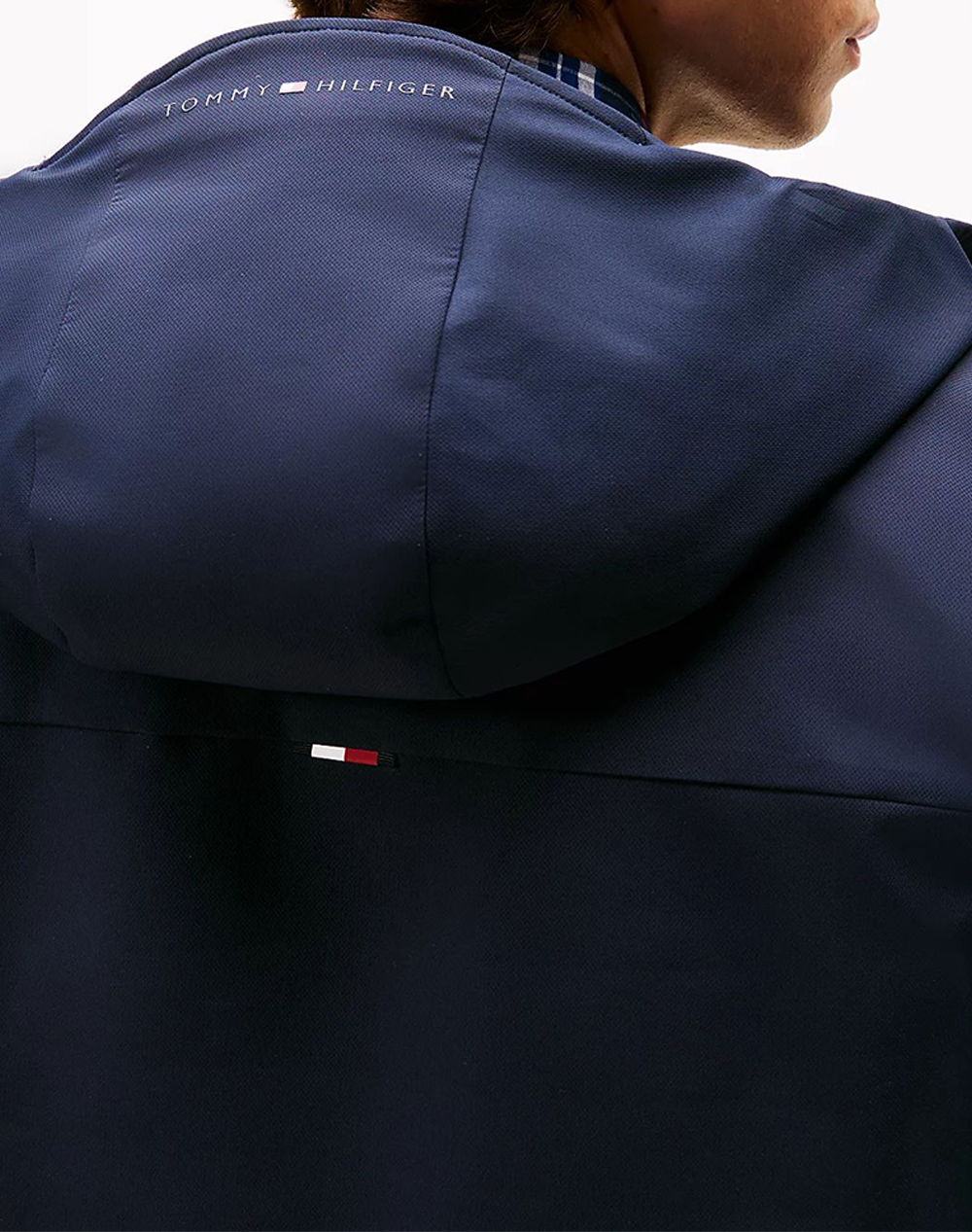 TOMMY HILFIGER TECH HOODED SHORT PADDED JACKET