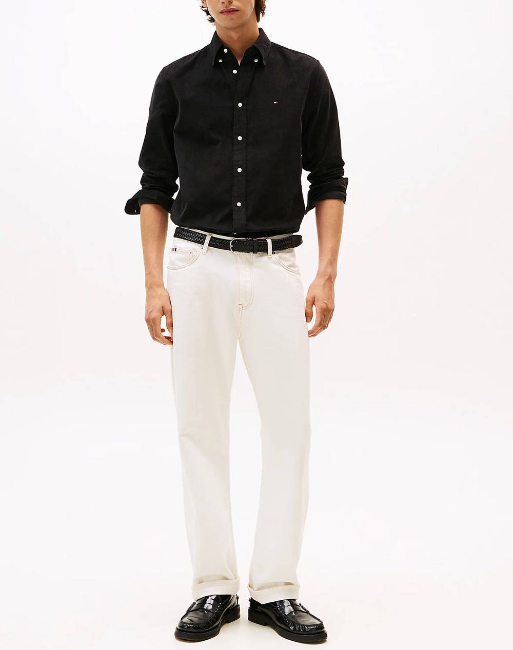 TOMMY HILFIGER SOLID CORDUROY RF SHIRT
