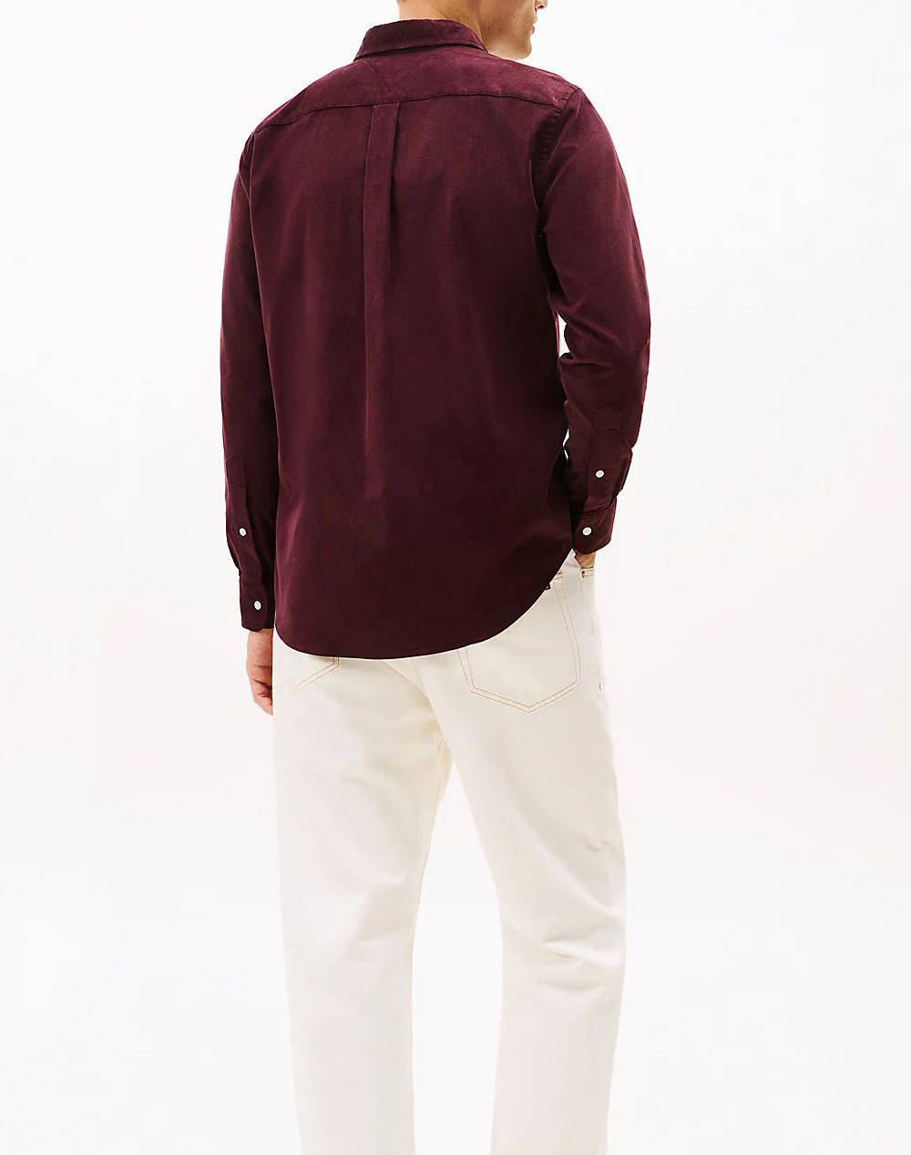 TOMMY HILFIGER SOLID CORDUROY RF SHIRT