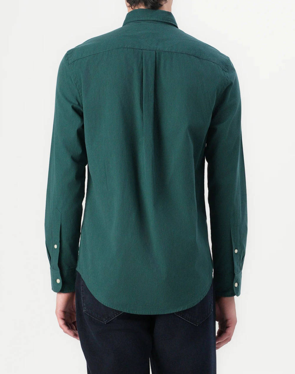 TOMMY HILFIGER FLEX POPLIN MICRO GINGHAM SHIRT