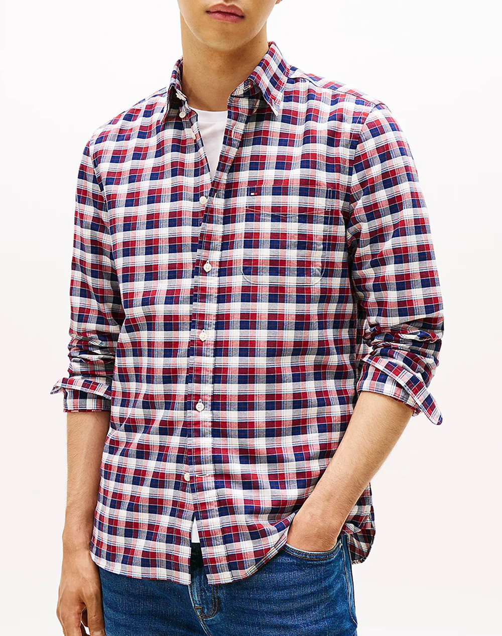 TOMMY HILFIGER HERITAGE OXFORD TARTAN RF SHIRT