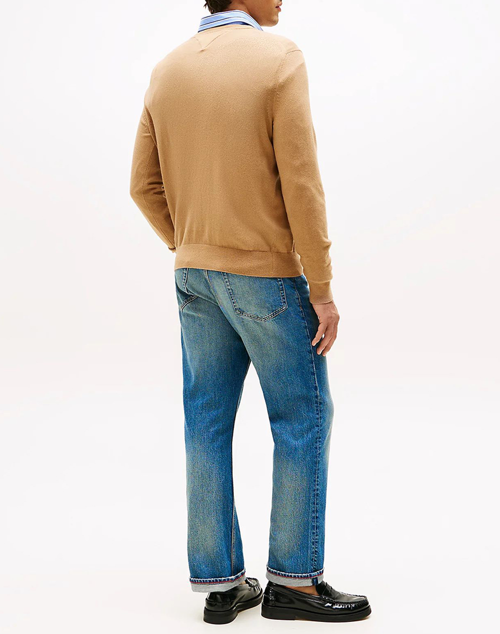 TOMMY HILFIGER PIMA ORG CTN CASHMERE CREW NECK