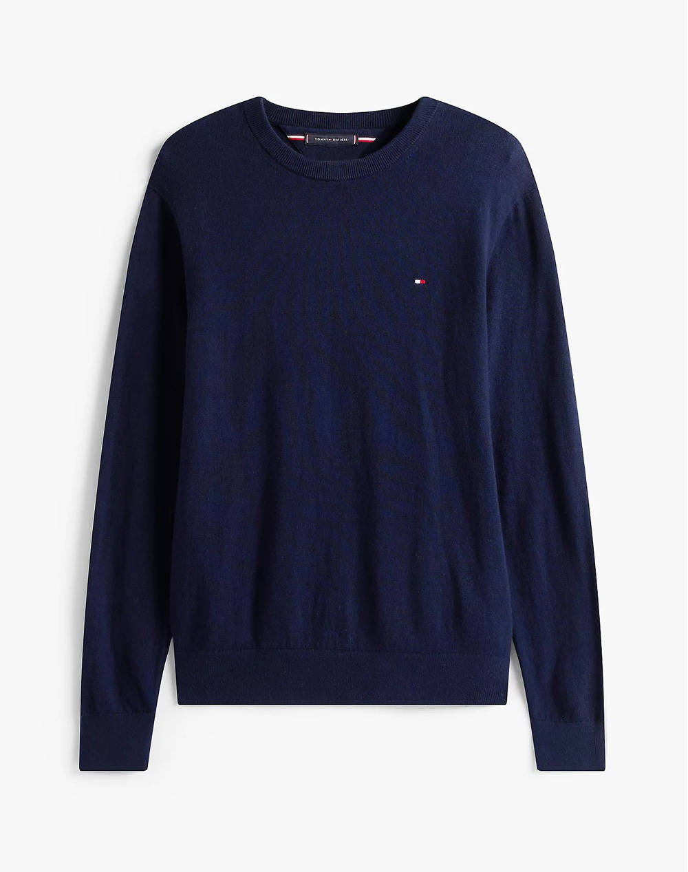 TOMMY HILFIGER PIMA ORG CTN CASHMERE CREW NECK