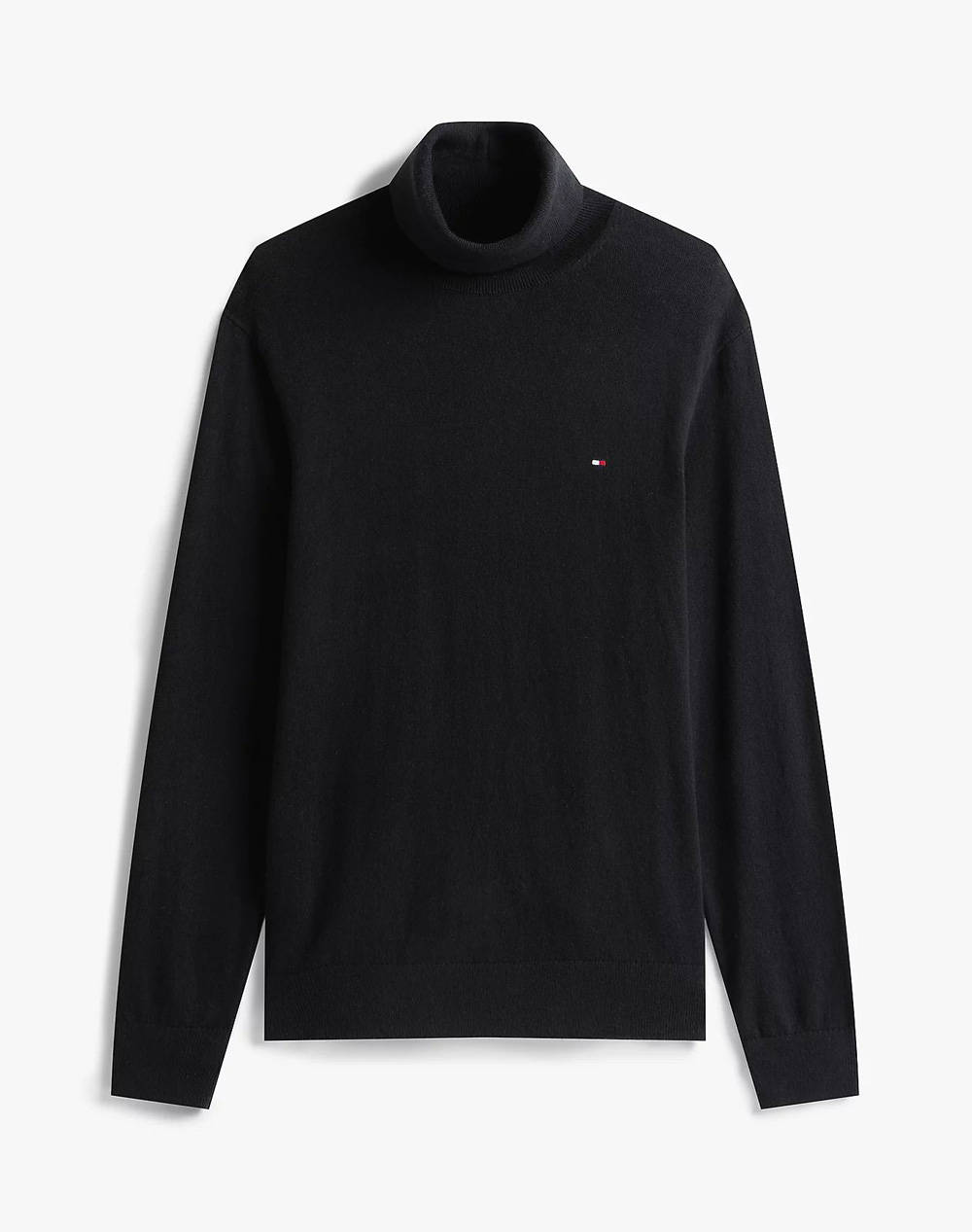 TOMMY HILFIGER PIMA ORG CTN CASHMERE ROLL NECK