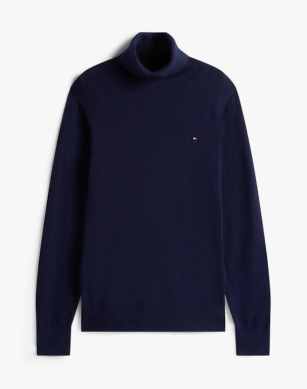 TOMMY HILFIGER PIMA ORG CTN CASHMERE ROLL NECK