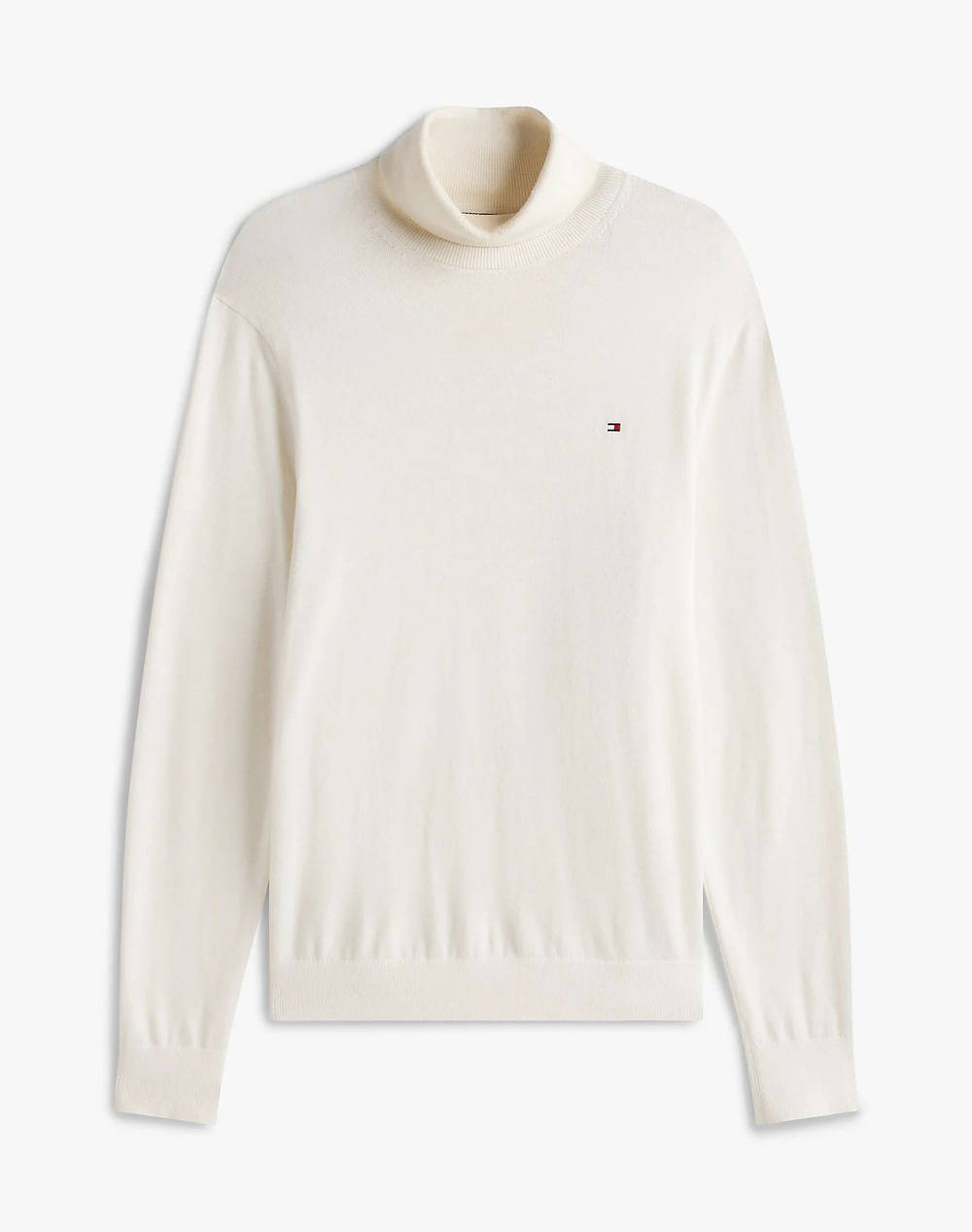 TOMMY HILFIGER PIMA ORG CTN CASHMERE ROLL NECK