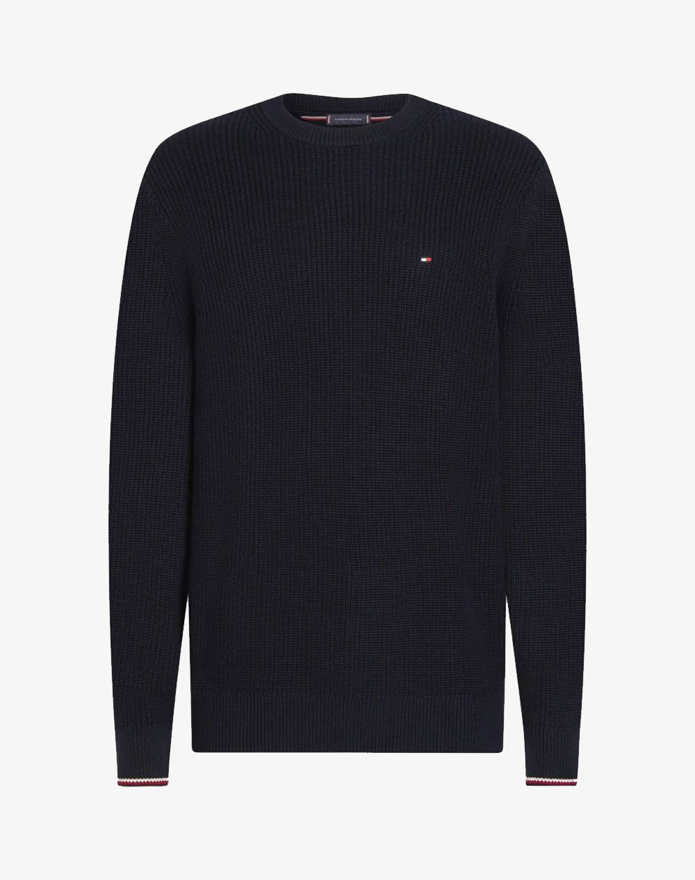 TOMMY HILFIGER RWB RIB CREW NECK