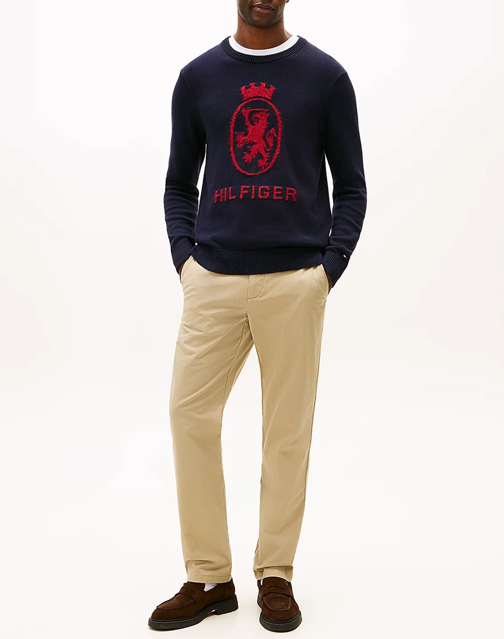 TOMMY HILFIGER GIFTING CREST CREW NECK