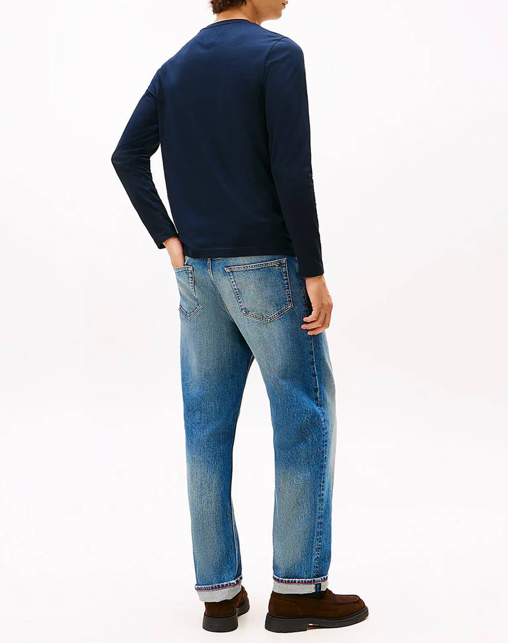 TOMMY HILFIGER TOMMY LOGO LONG SLEEVE TEE