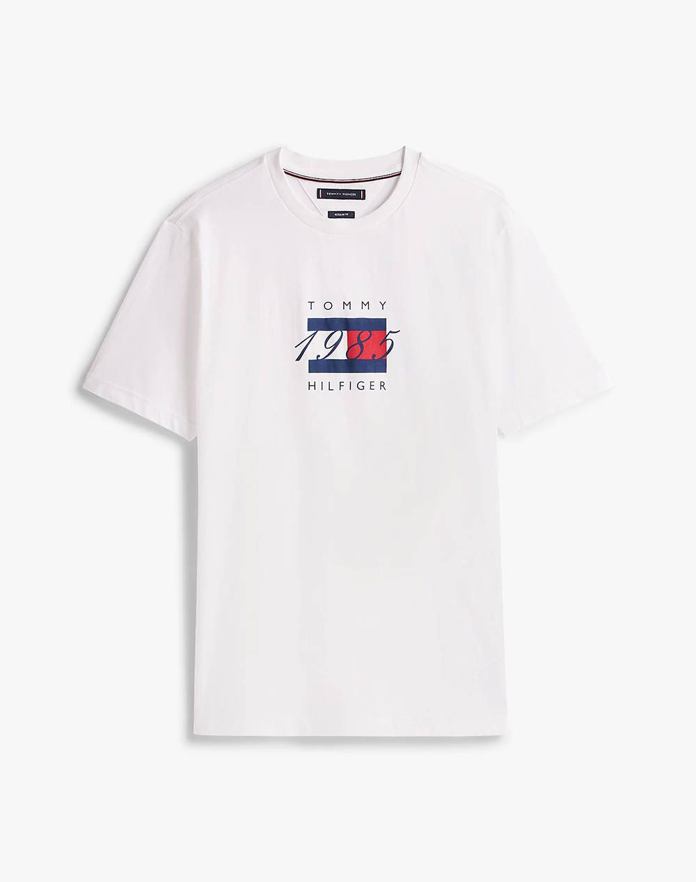 TOMMY HILFIGER LINEAR FLAG GRAPHIC TEE