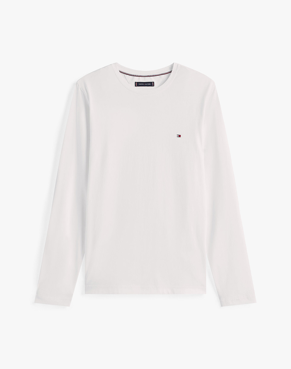 TOMMY HILFIGER STRETCH SLIM FIT LONG SLEEVE TEE