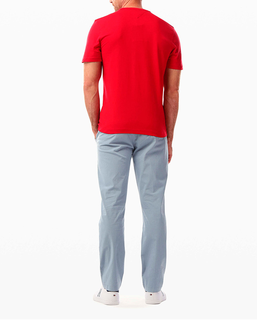 TOMMY HILFIGER SMALL CREST OUTLINE TEE