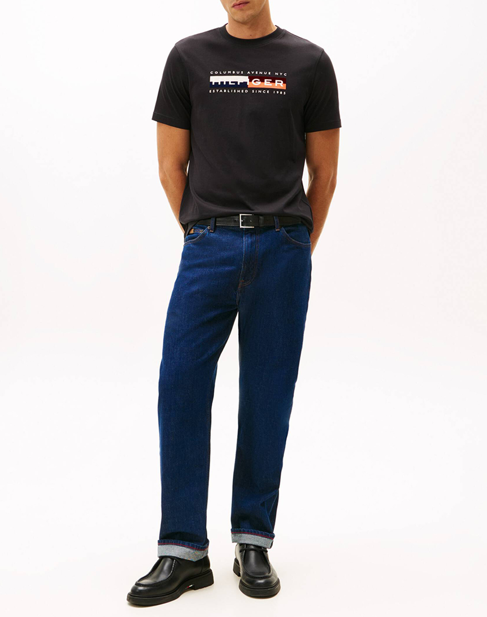 TOMMY HILFIGER TH COLOUR BLOCK GRAPHIC TEE