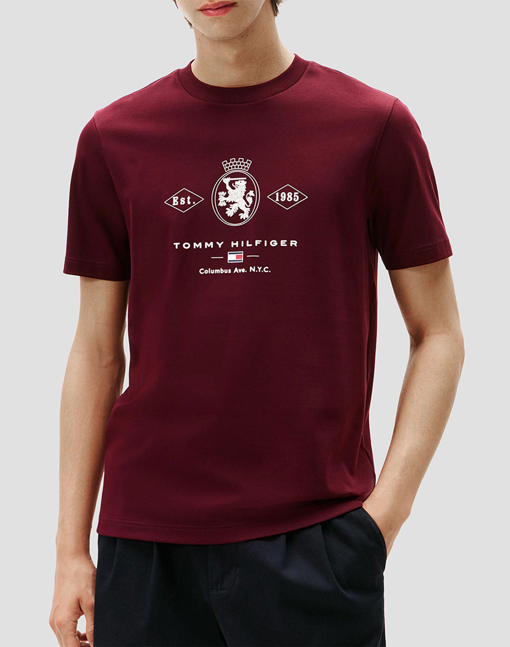 TOMMY HILFIGER DIAMOND CREST GRAPHIC TEE