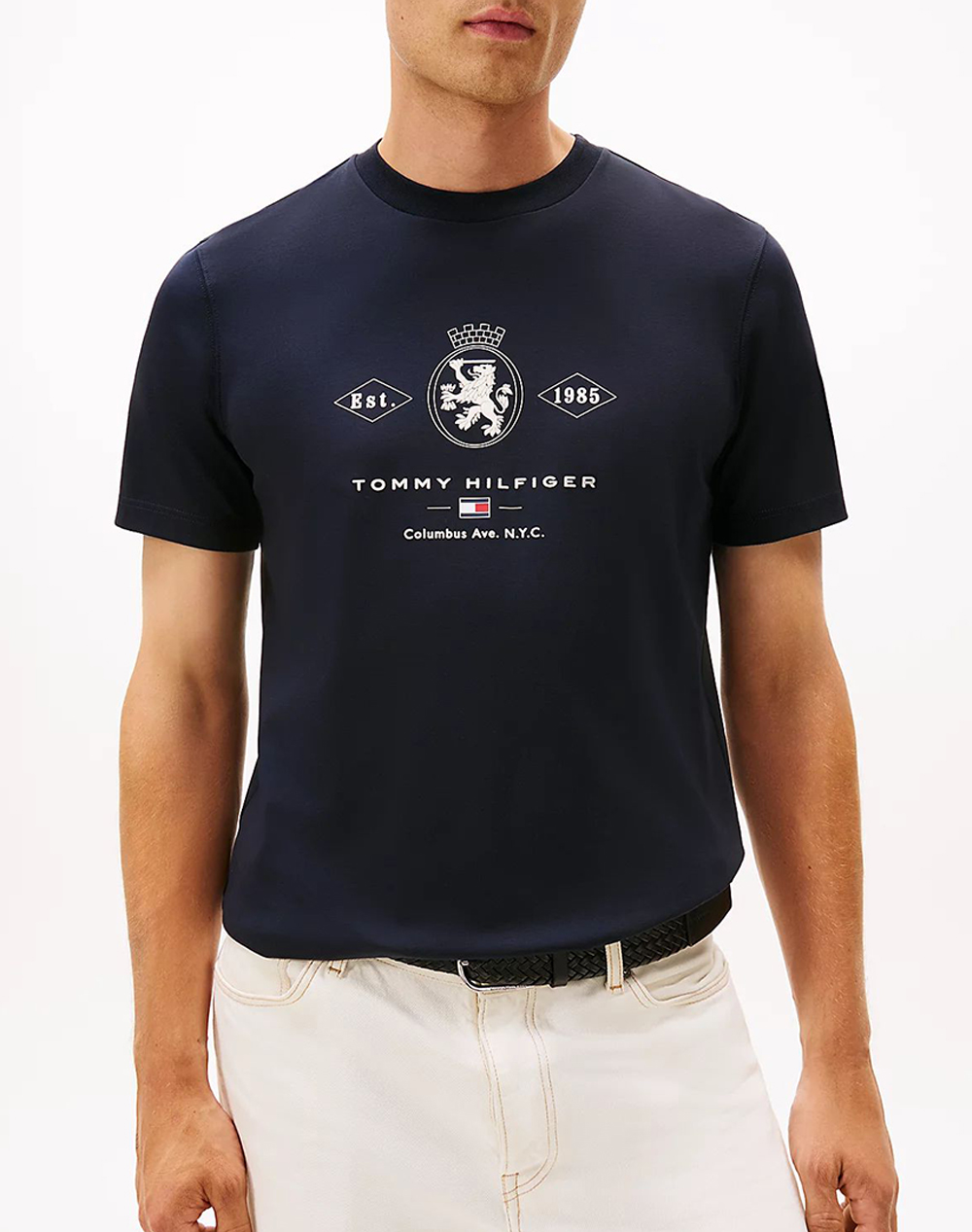 TOMMY HILFIGER DIAMOND CREST GRAPHIC TEE