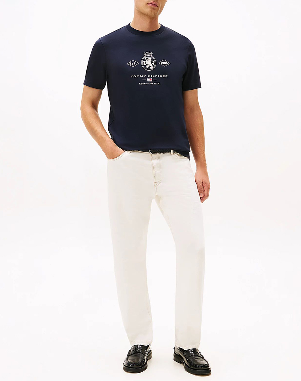 TOMMY HILFIGER DIAMOND CREST GRAPHIC TEE