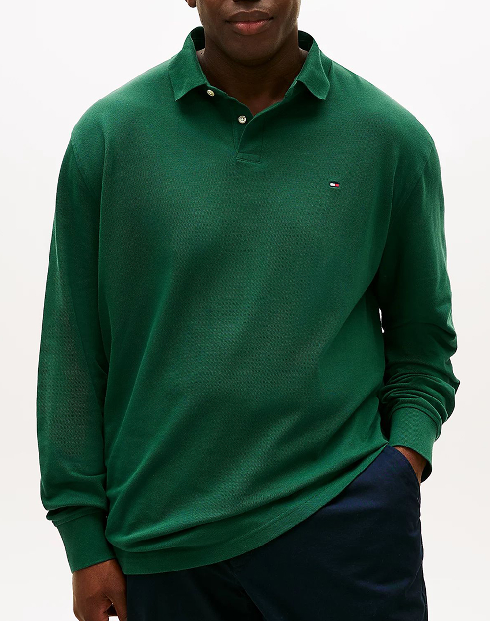 TOMMY HILFIGER BT-1985 REGULAR LS POLO-B