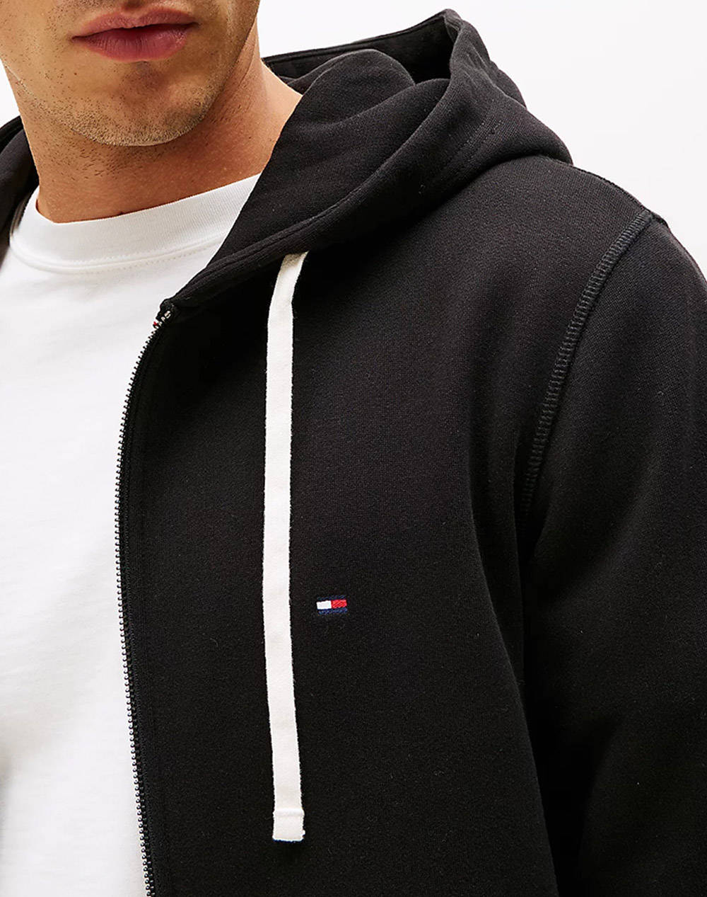 TOMMY HILFIGER ESSENTIAL FLEECE ZIP THROUGH