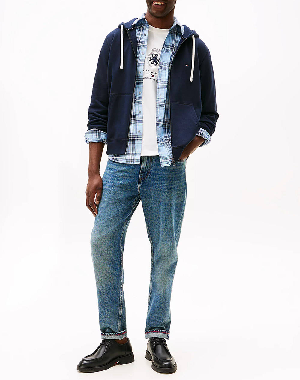 TOMMY HILFIGER ESSENTIAL FLEECE ZIP THROUGH